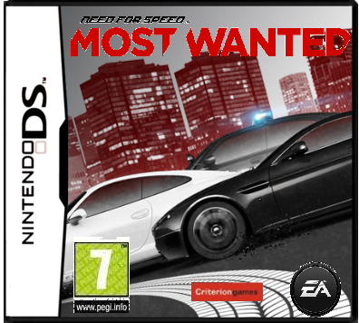 Need For Speed: Most Wanted 2 for the DS box cover