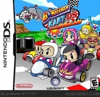 Bomberman Kart DS box cover