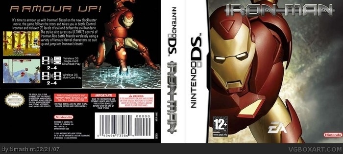 Iron-Man box art cover