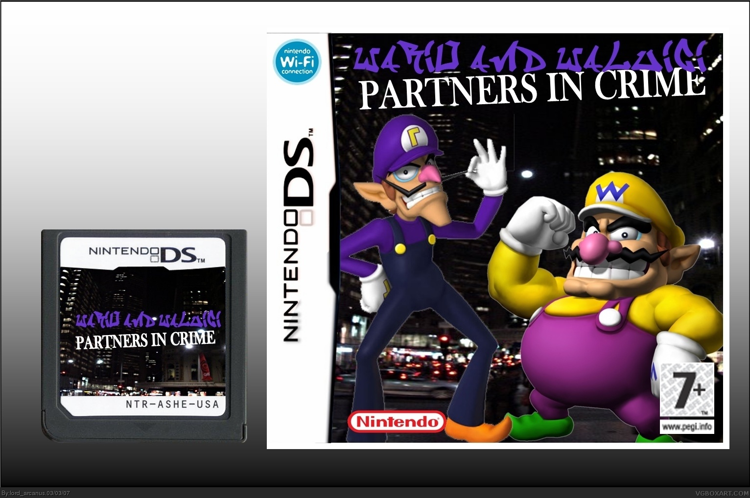 Wario and Waluigi: Partners in Crime box cover