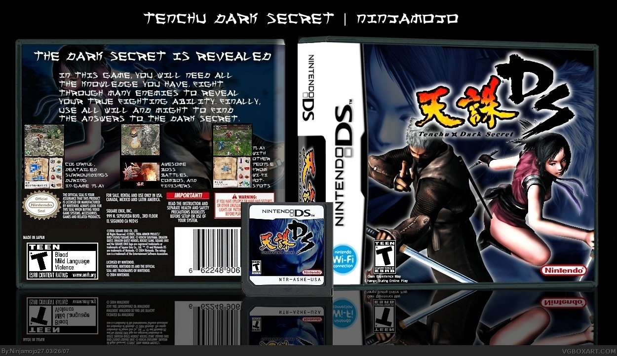Tenchu : Dark Secret box cover