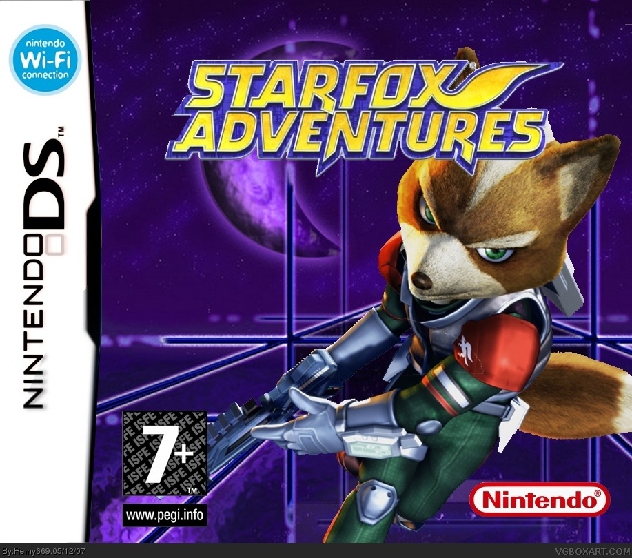 Starfox Adventure DS box cover