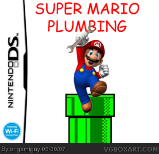 Super Mario: Plumbing box cover