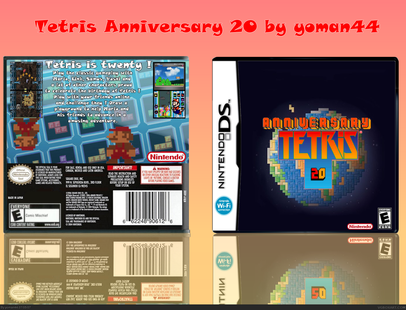 Tetris Anniversary 20 box cover