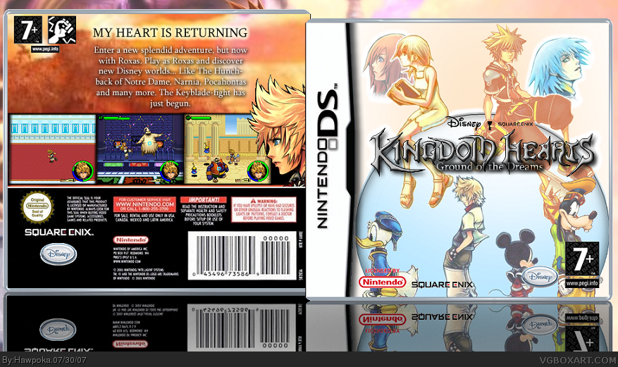 Kingdom Hearts: Ground of the Dreams box cover