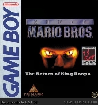 Super Mario Bros: Return of King Koopa box art cover