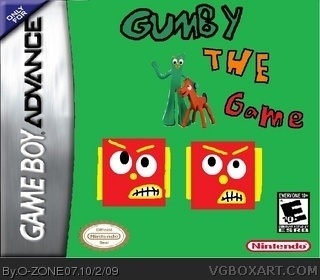 GUMBY: The Game box art cover