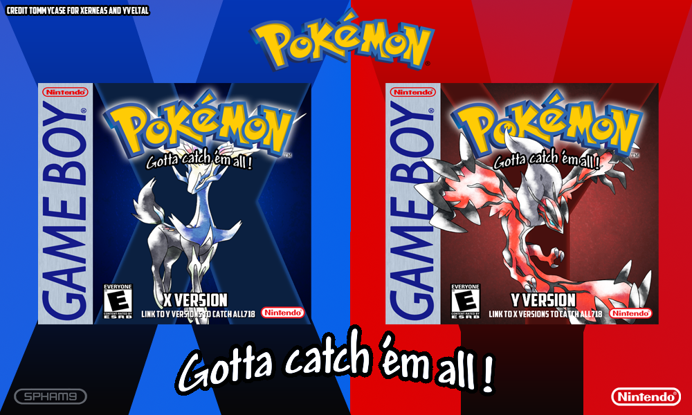 Pokemon X and Y Demake box cover