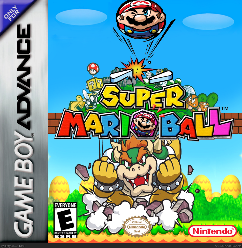 Super Marioball box cover