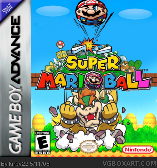 Super Marioball box art cover