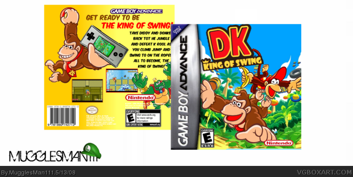DK: King Of Swing box art cover