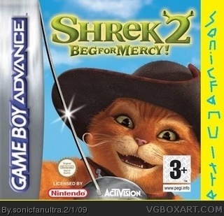 shrek 2 beg for mercy box cover