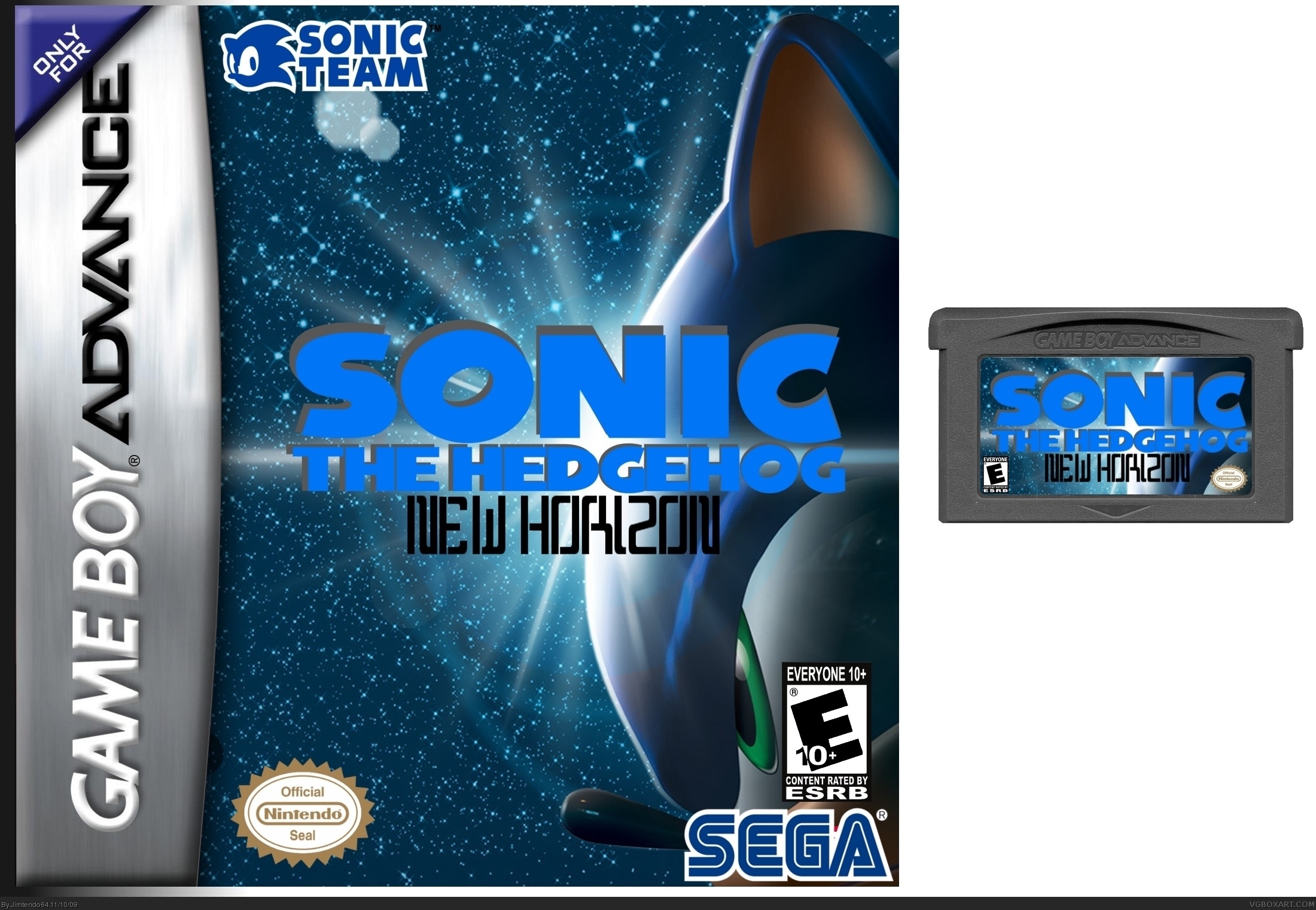 Sonic The Hedgehog: New Horizon box cover