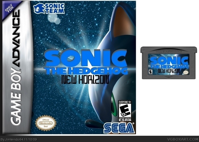 Sonic The Hedgehog: New Horizon box art cover