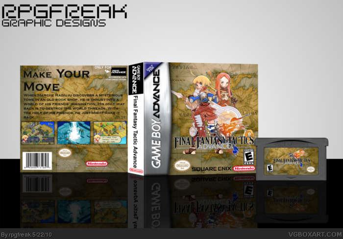 Final Fantasy Tactics Advance box art cover