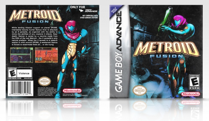 Metroid Fusion box art cover