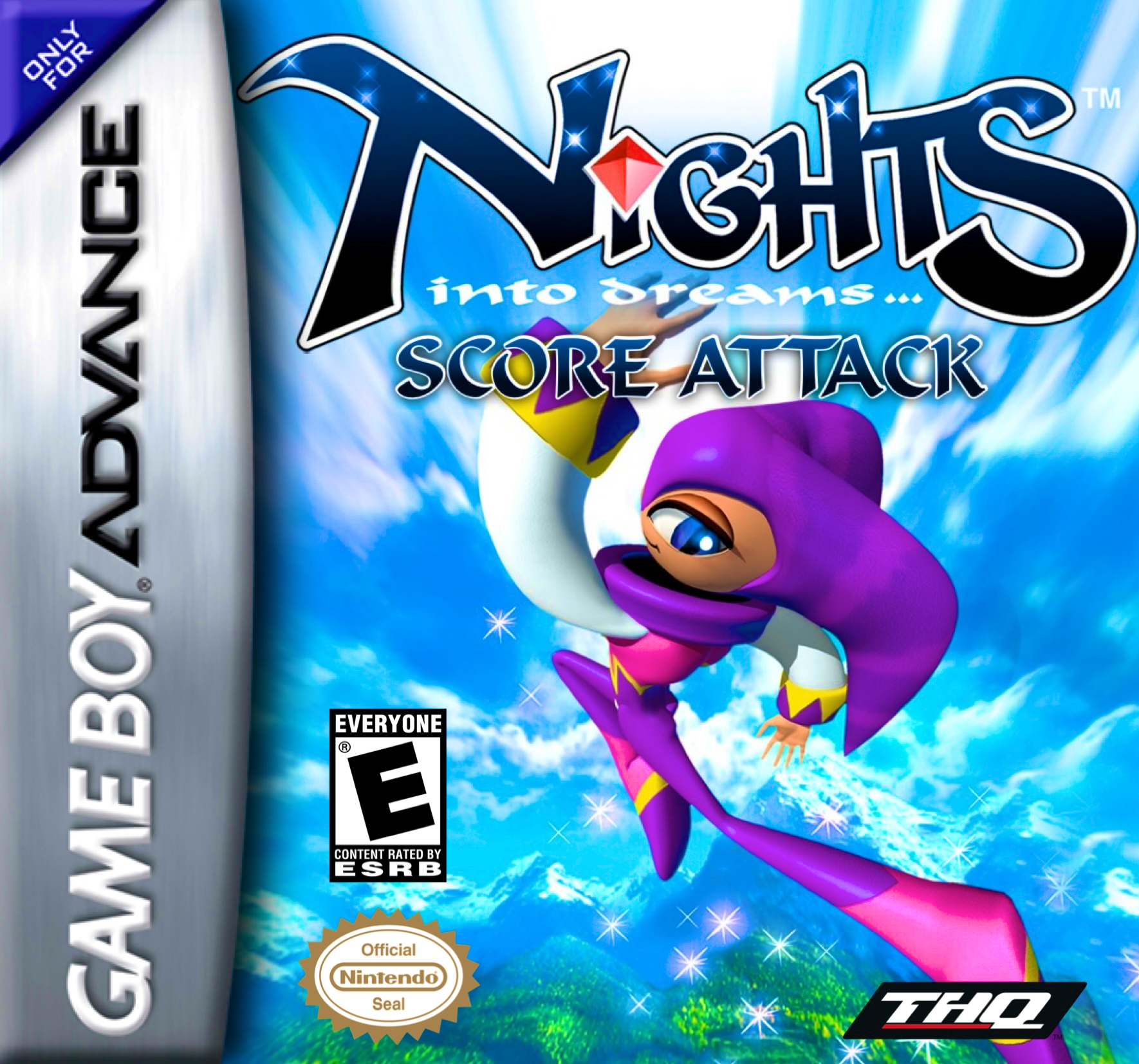 NiGHTS into Dreams: Score Attack box cover
