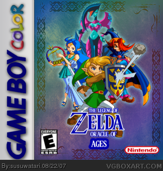 The Legend of Zelda: Oracle of Ages box cover