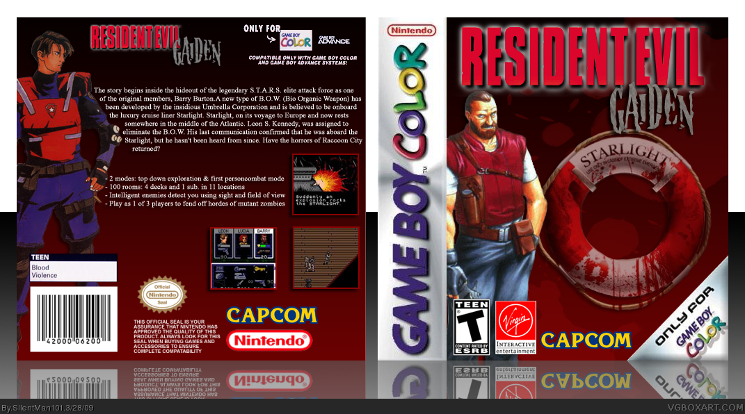 Resident Evil: Gaiden box cover