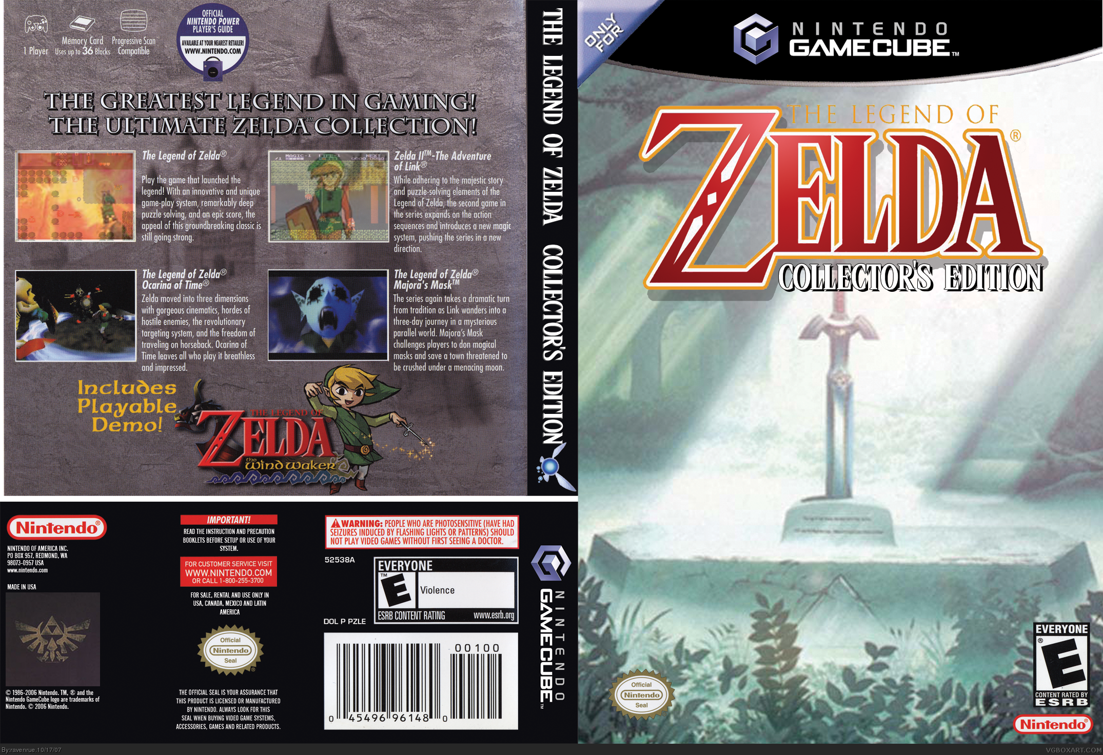 The Legend of Zelda: Collector's Edition box cover