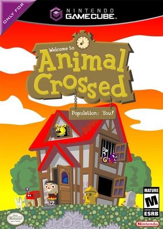 Animal Crossed box cover