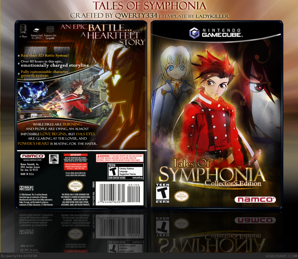 Tales of Symphonia: Collector's Edition box cover