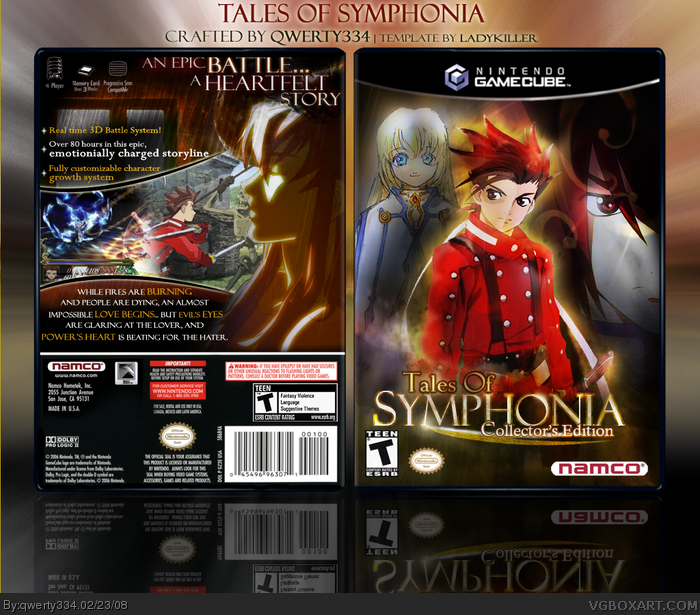 Tales of Symphonia: Collector's Edition box art cover