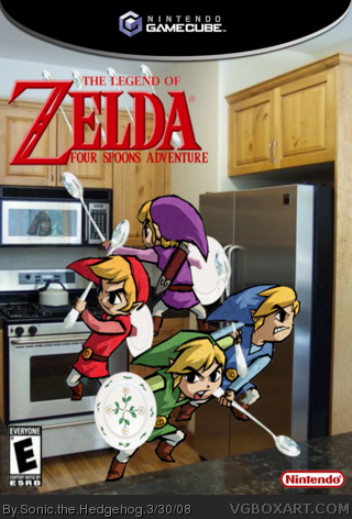 The Legend of Zelda: Four Spoons Adventure box art cover