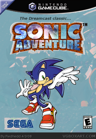 Sonic Adventure box cover
