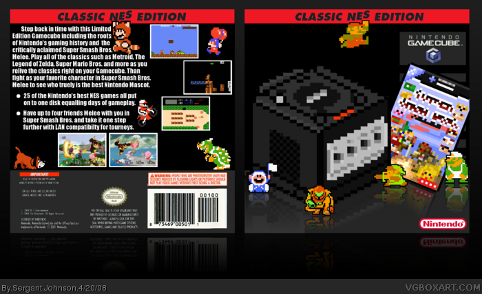 Classic Nes Edition (Console Package) box art cover