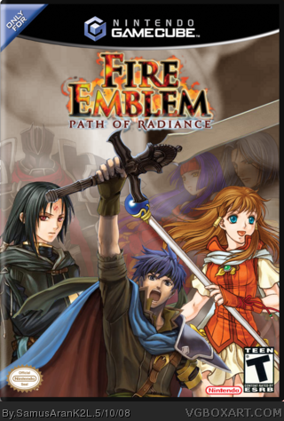 Fire Emblem: Path of Radiance box art cover