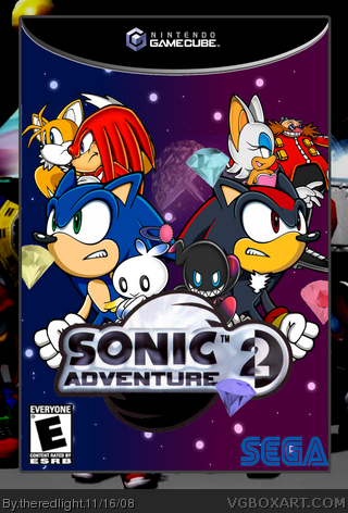 Sonic Adventure 2 box art cover