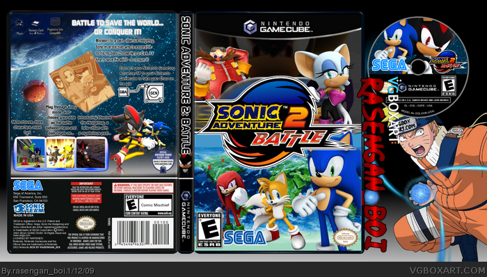 Sonic Adventure 2 Battle box art cover