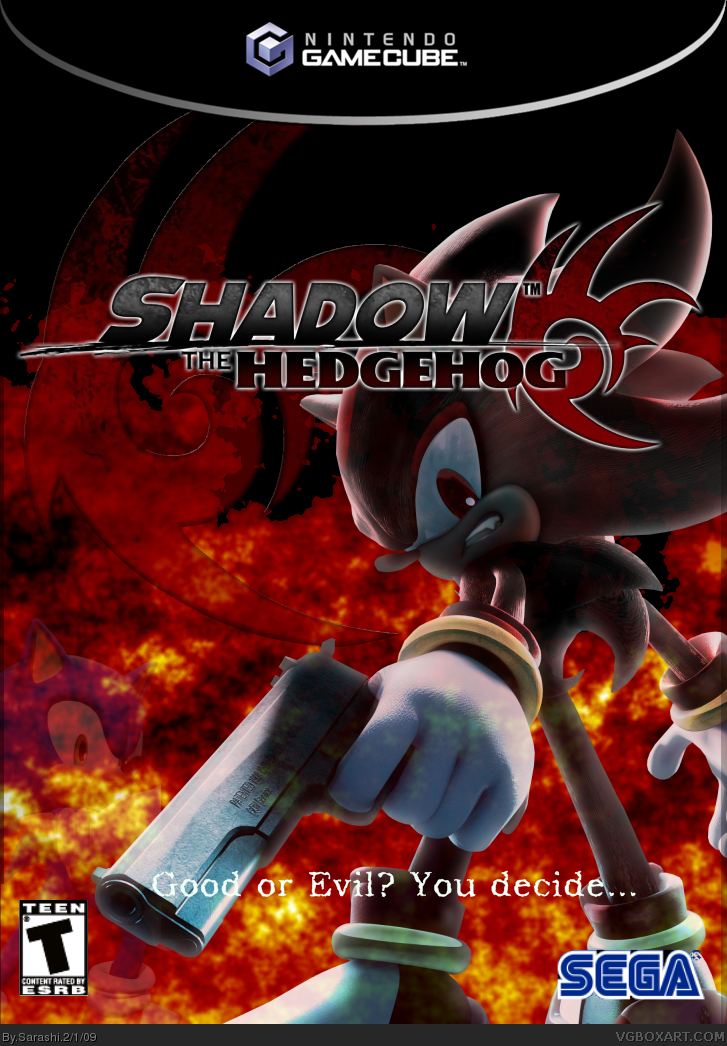 Shadow the Hedgehog box cover