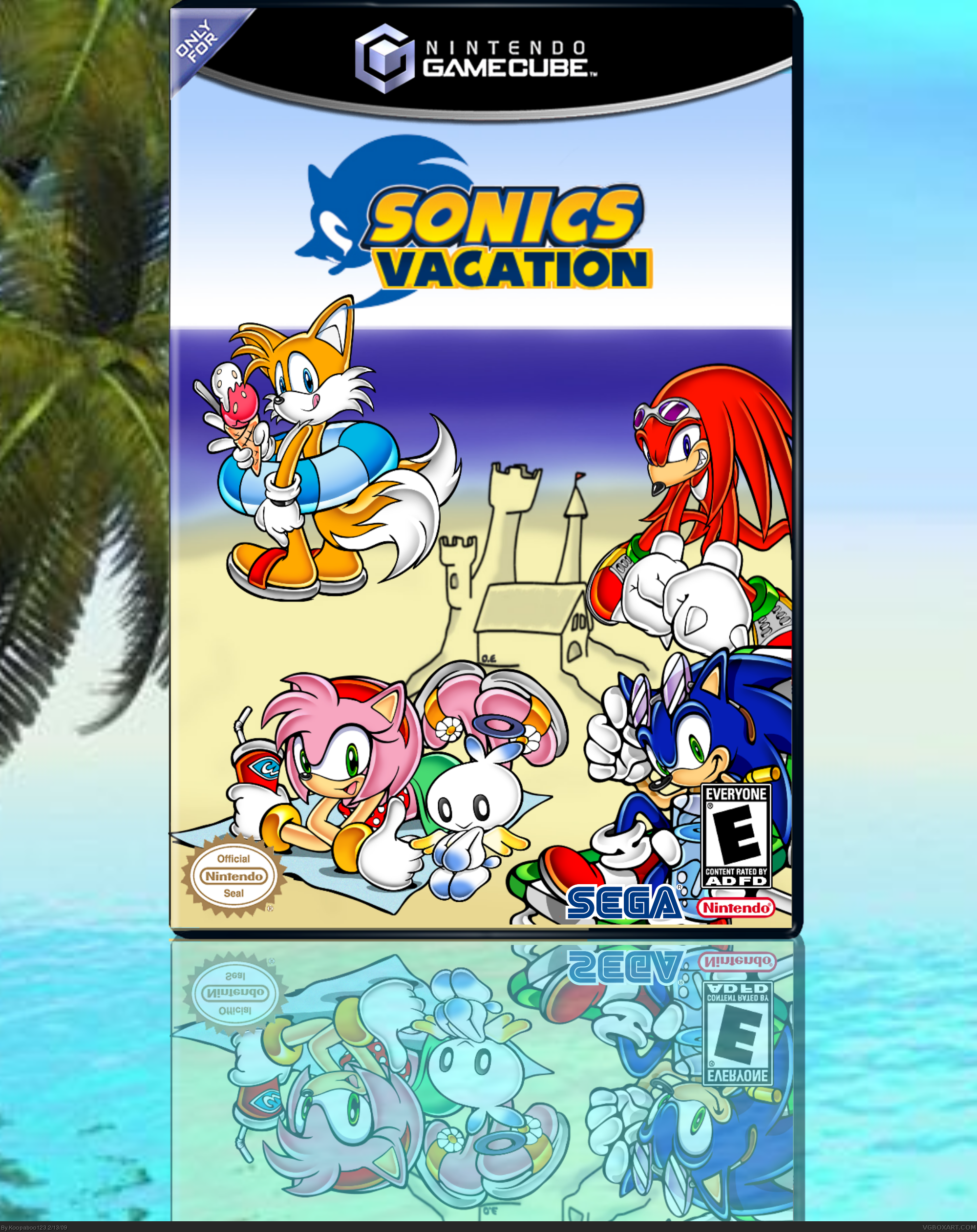 Sonic's Vacation box cover