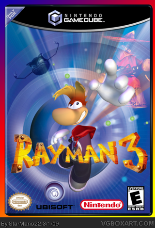 Rayman 3 box art cover
