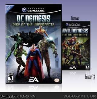 DC Nemesis: Rise of The Imperfects box art cover