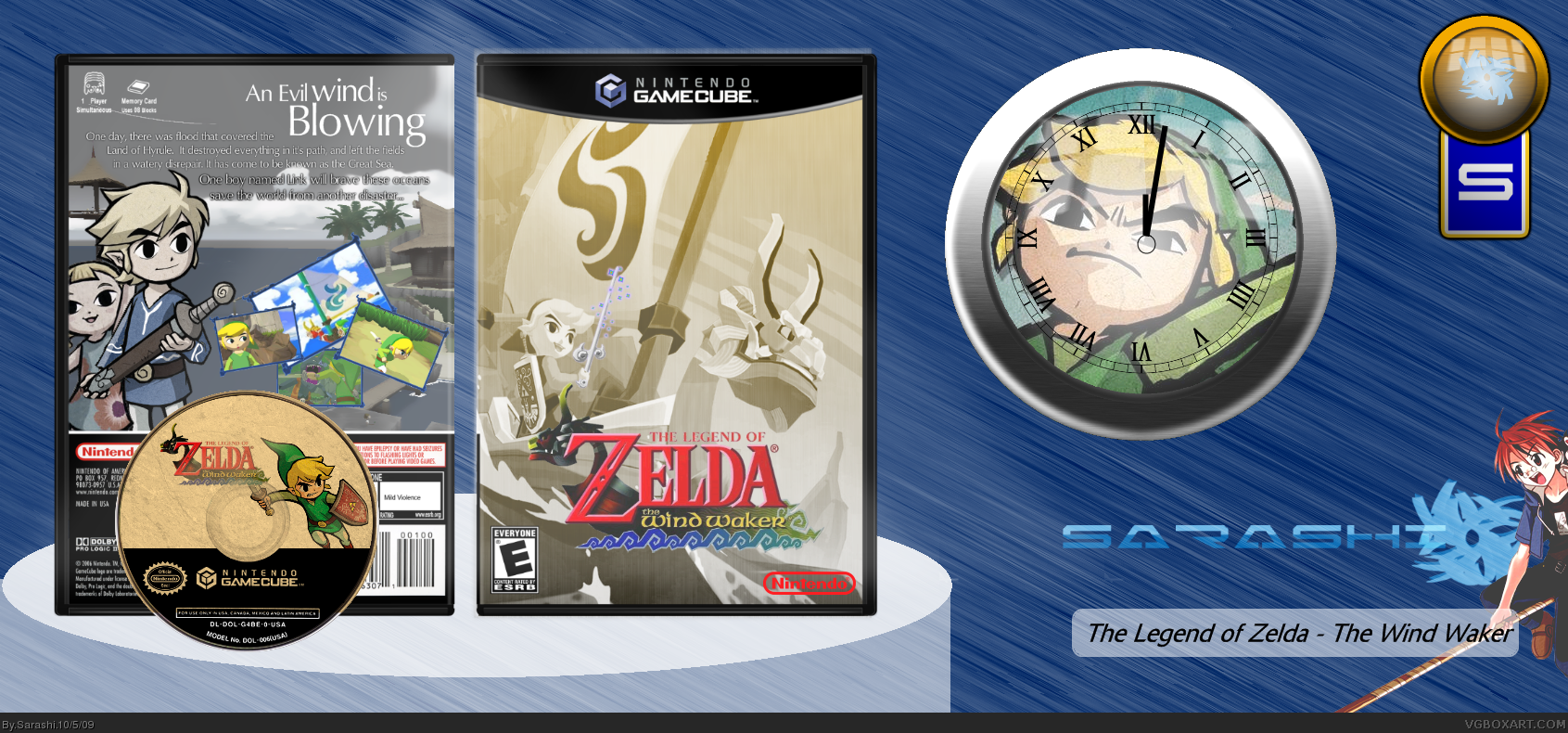 The Legend of Zelda: The Wind Waker box cover