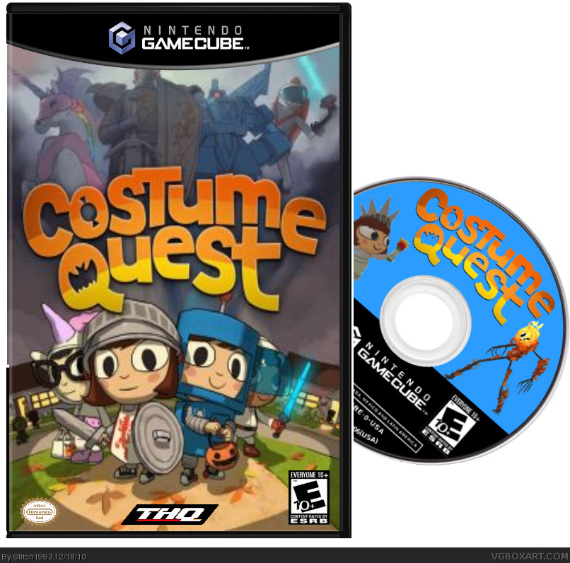 Costume Quest box cover