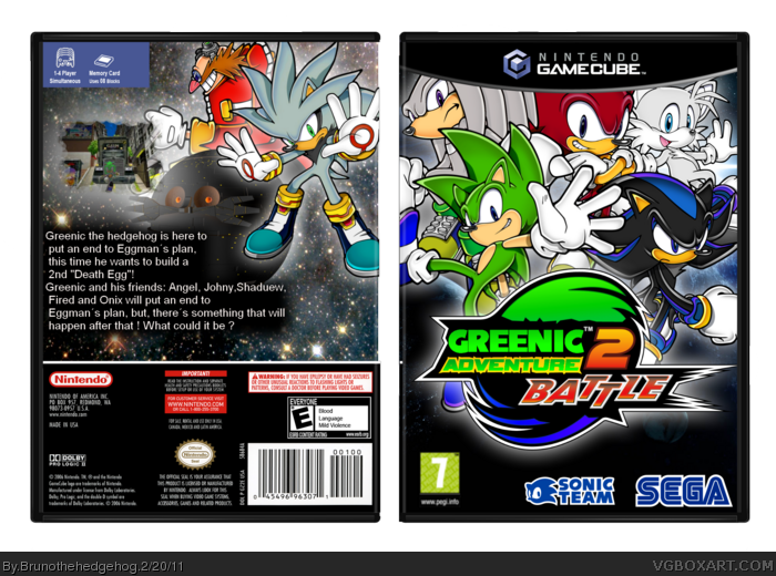Greenic Adventure 2 Battle box art cover