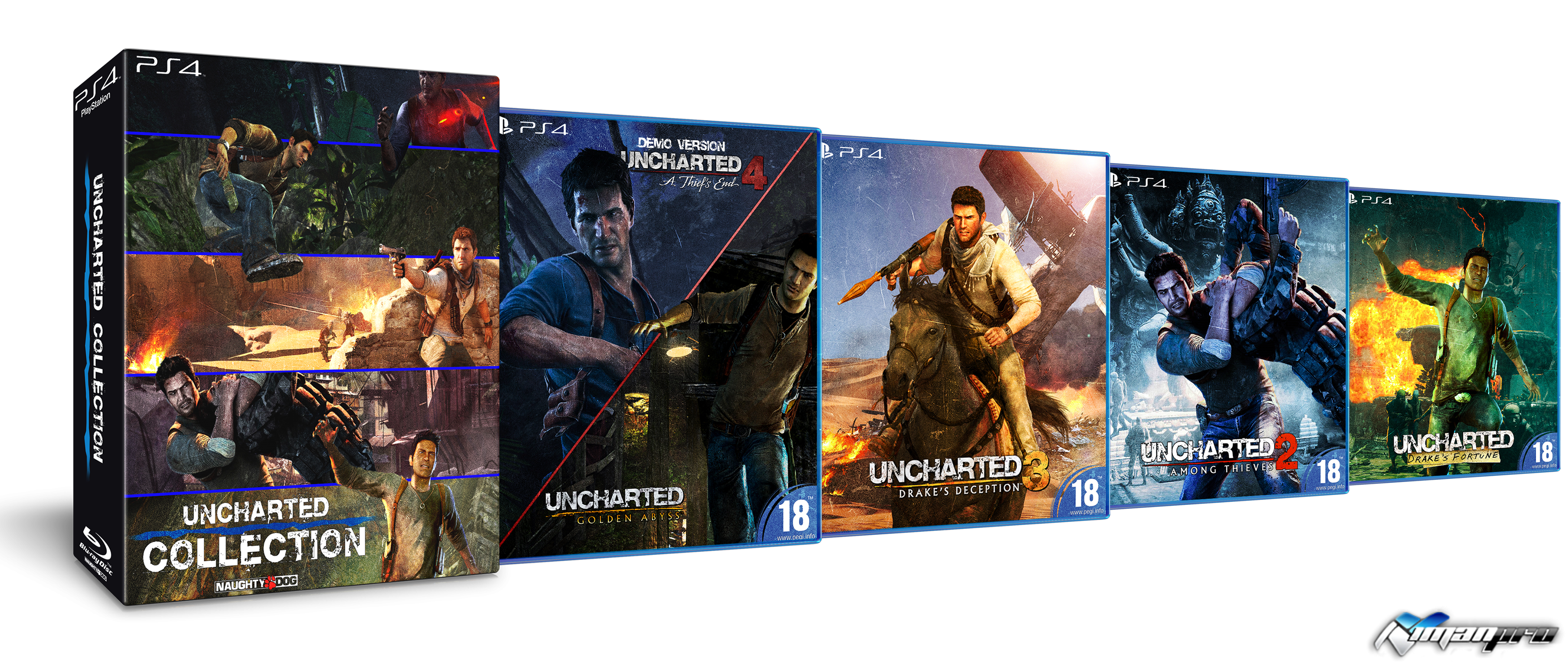 Uncharted Collection box cover