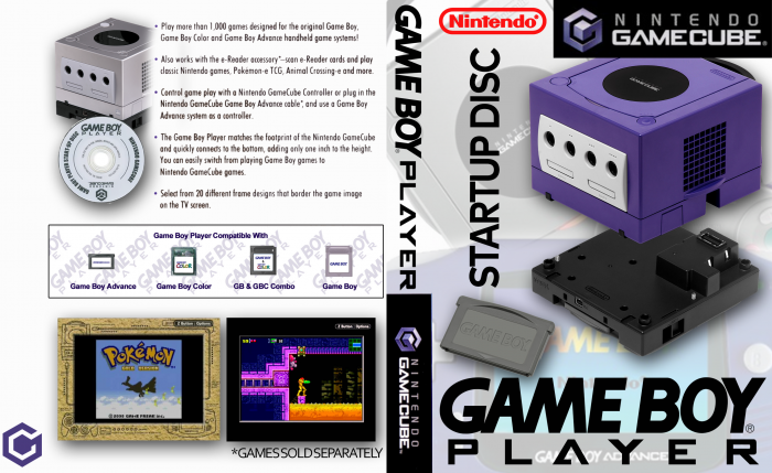 Gameboy Player Startup Disc box art cover