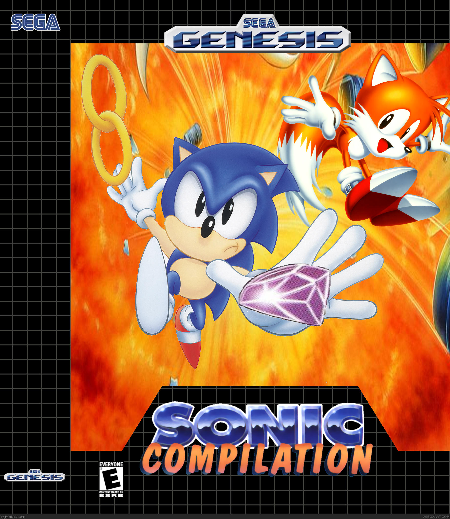 Sonic Compilation box cover