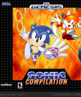 Sonic Compilation box art cover