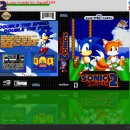 Sonic the Hedgehog: 2 Box Art Cover
