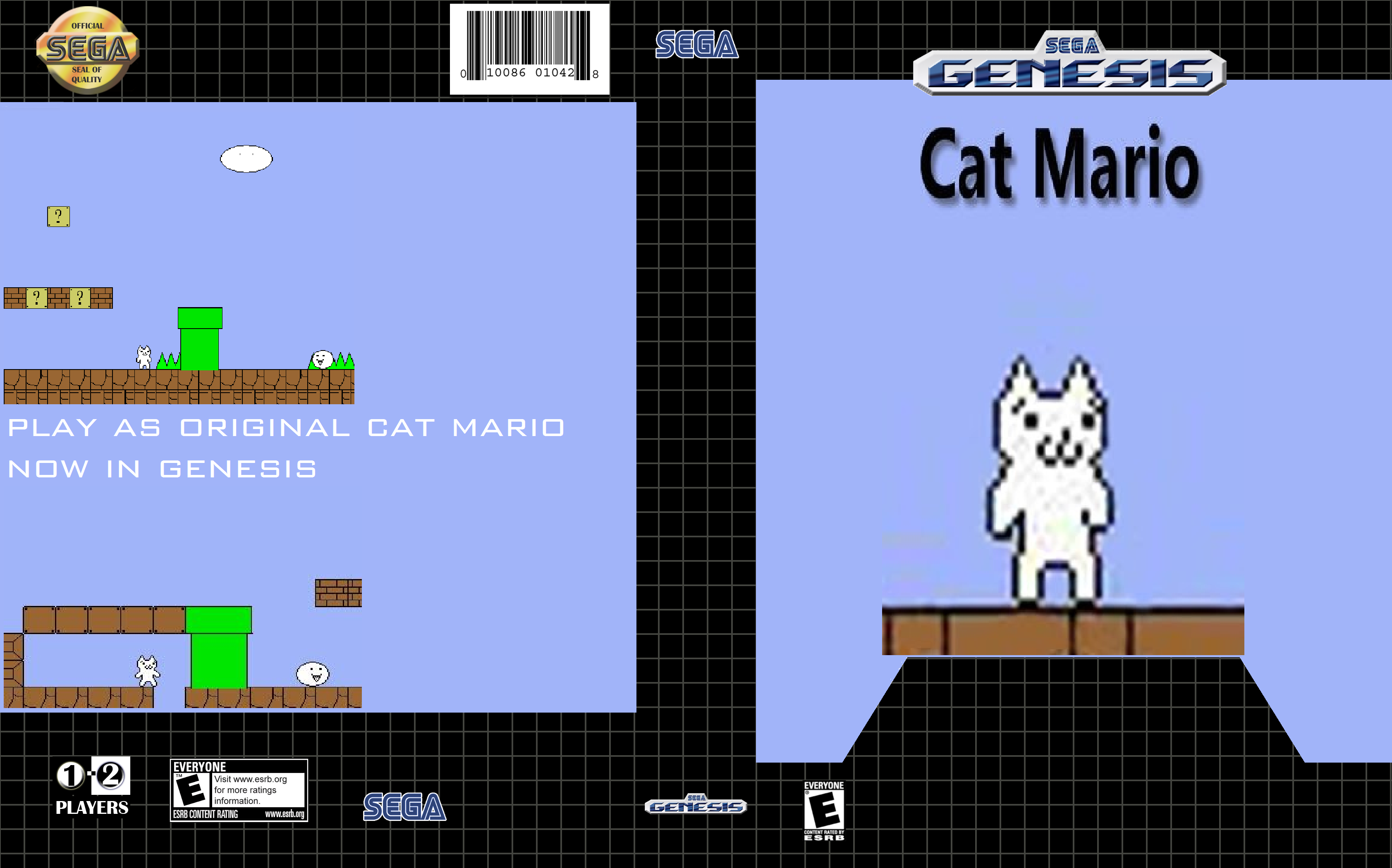 Cat Mario box cover