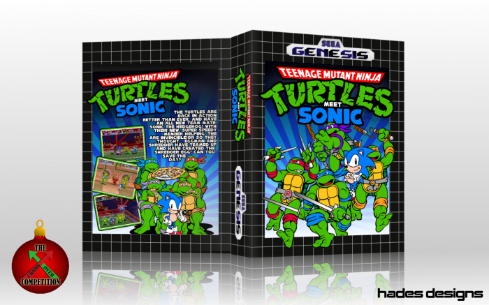 Teenage Mutant Ninja Turtles Meet Sonic box art cover