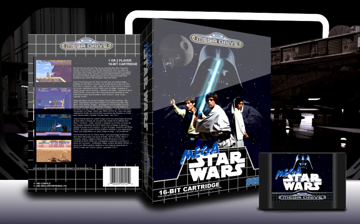Mega Star Wars box art cover