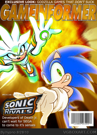 GAMEINFORMER (Sonic Rivals) box cover