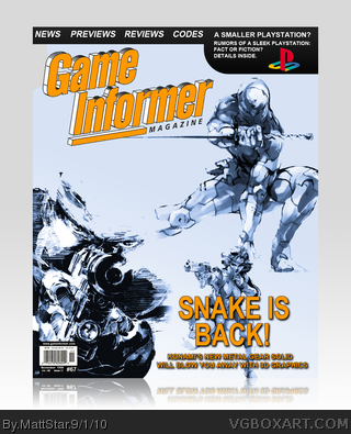 GameInformer Magazine box art cover